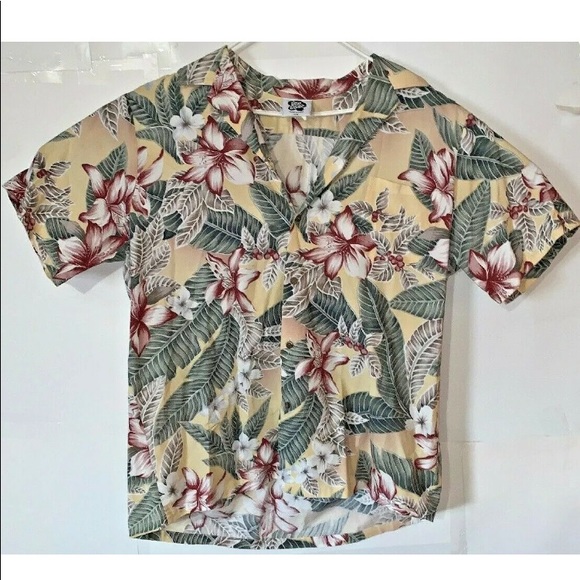 HILO HATTIE MENS HAWAIIAN CAMP SHIRT 2XL - Picture 1 of 3